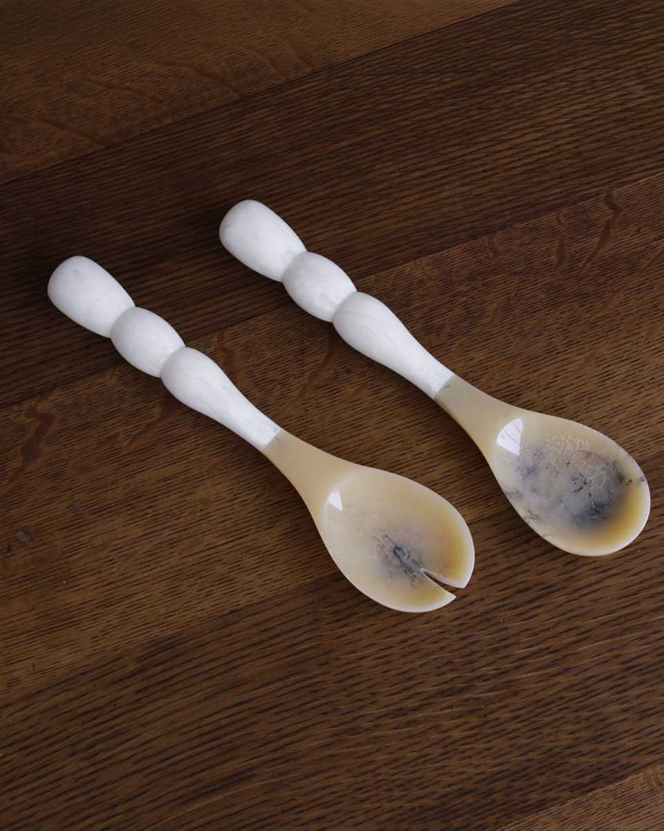 Resin Rio Bubble Salad Servers, Set of 2
